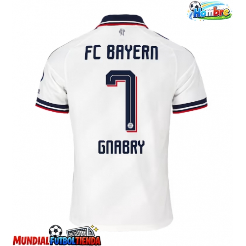 Camiseta Bayern Munich Serge Gnabry #7 Segunda Equipación Replica 2026-27 mangas cortas
